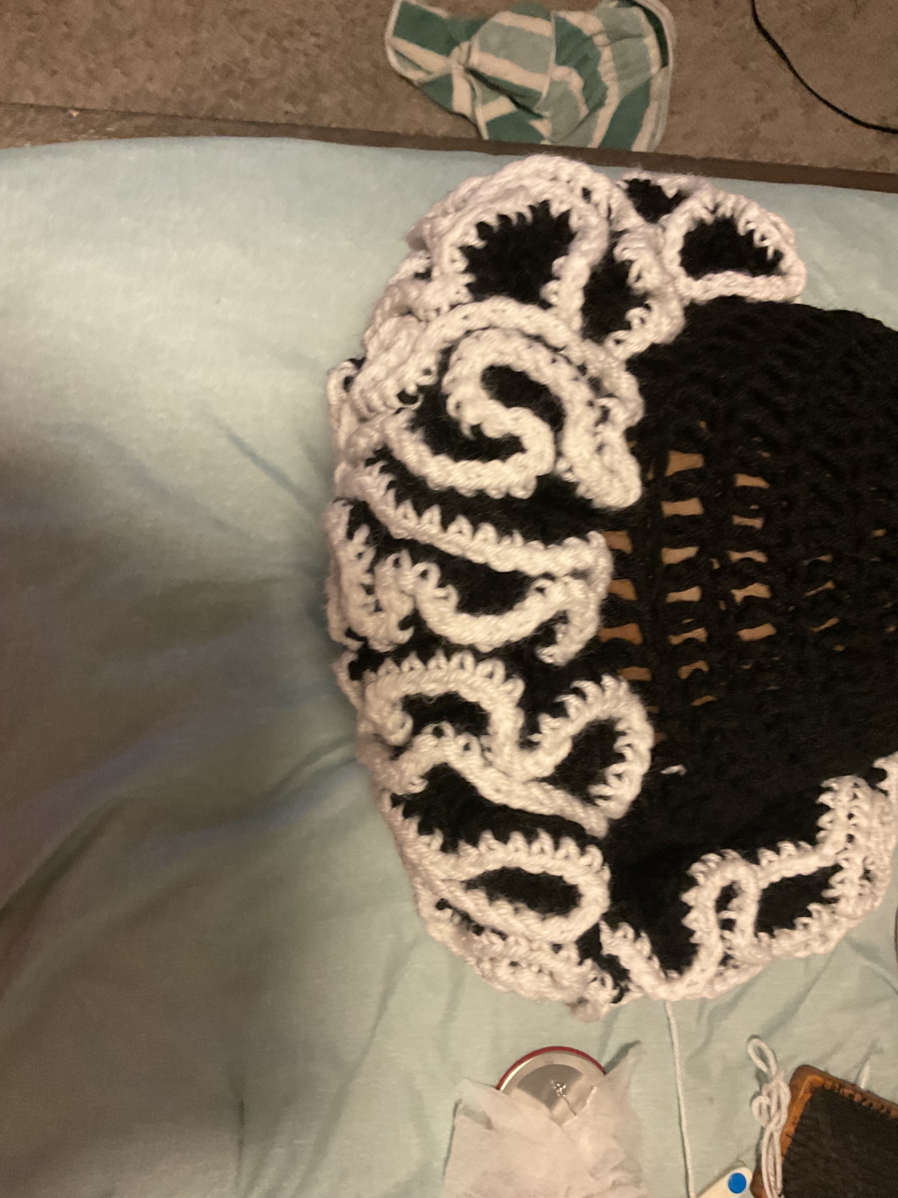 Ruffle hat